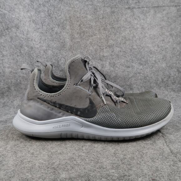 Nike Shoes Mens 10 Athletic Trainers Free TR 8 Sneaker Gray Lace Up Sport Active - Picture 1 of 11
